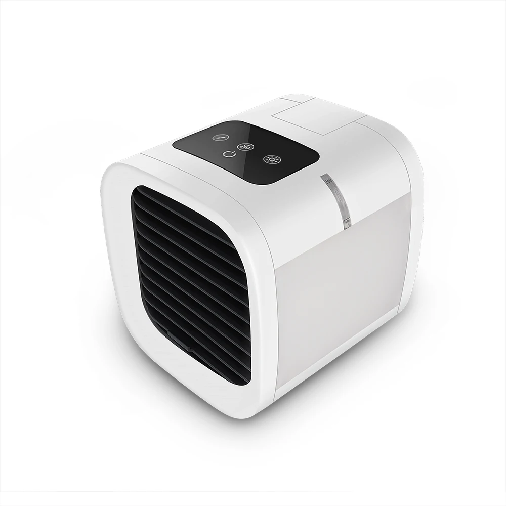 USB multi - functional portable personal air cooler and personal 5 speed 5v rechargeable air conditioner fan