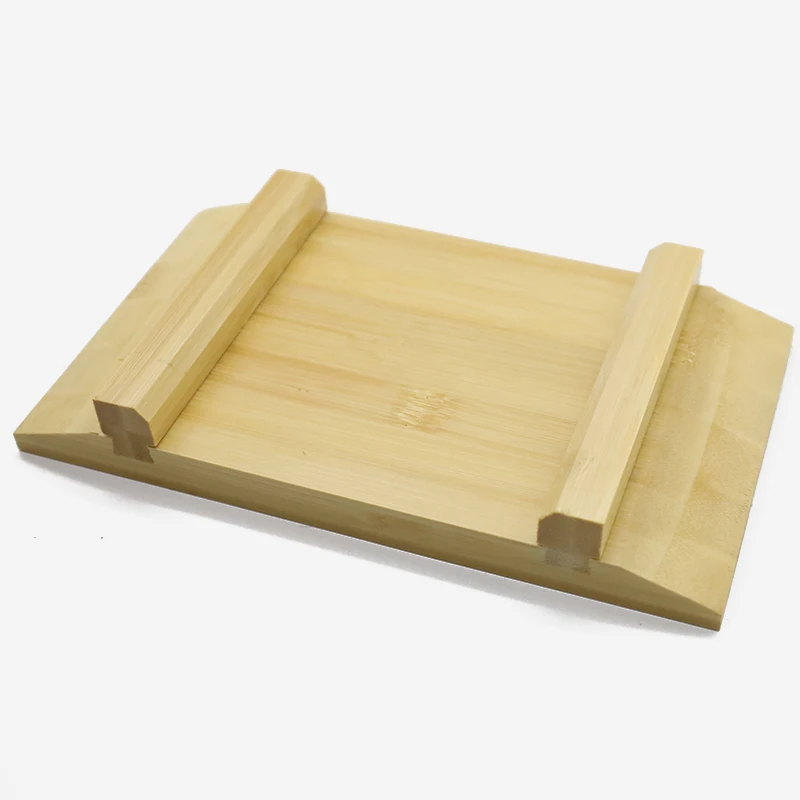 Natural environmental protection kitchen special sushi plate bamboo products simple and convenient customization