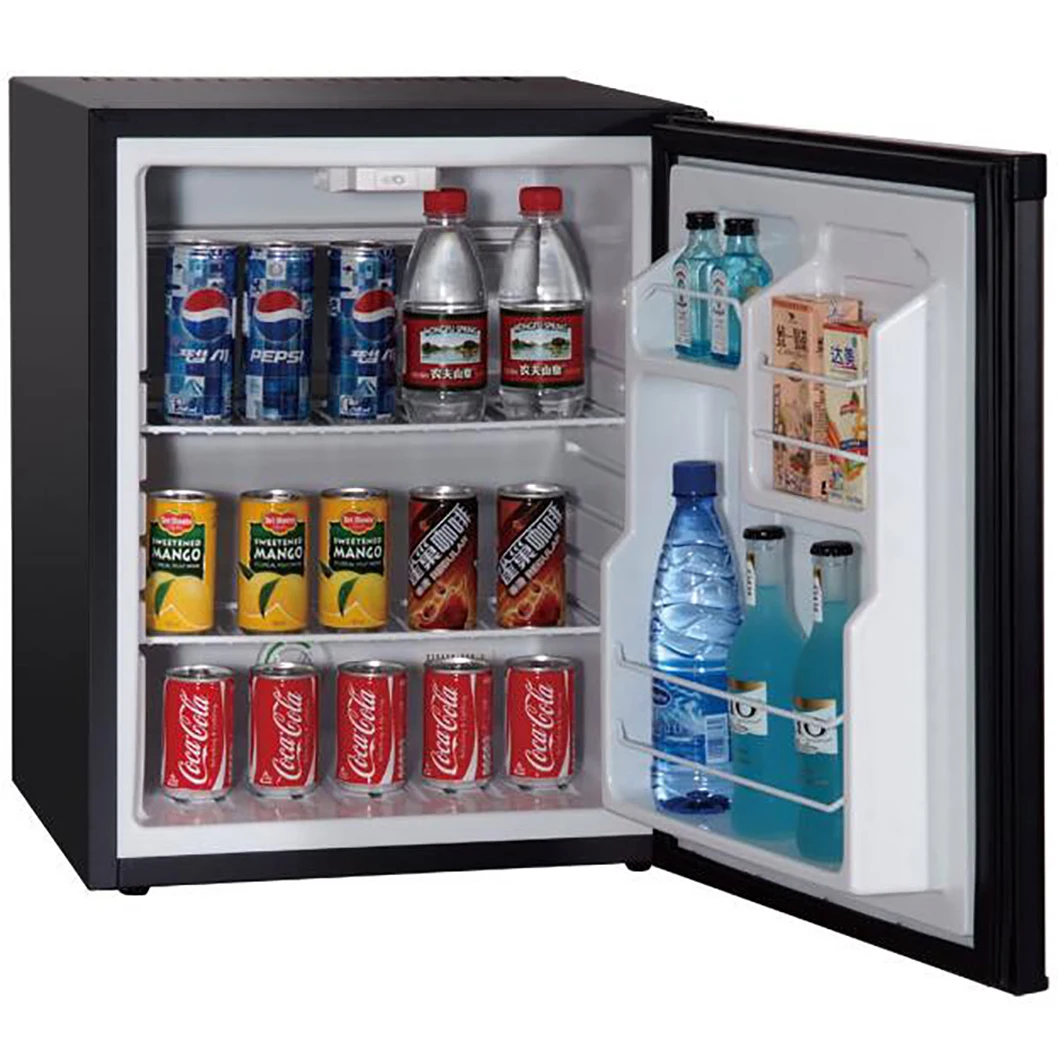 40 Liters single glass door Thermoelectric minibar semiconductor fridge for hotel room