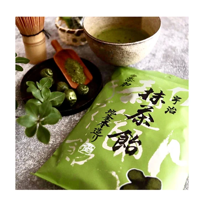 Wholesale rich flavor and delicate taste Japanese matcha candy