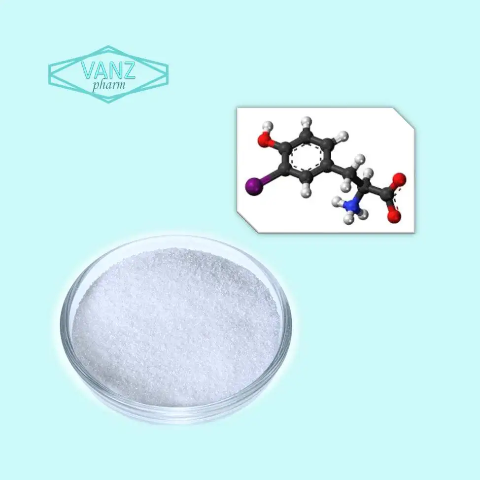 
High Purity Intermediate 3-iodo-L-Tyrosine Cas No 70-78-0 