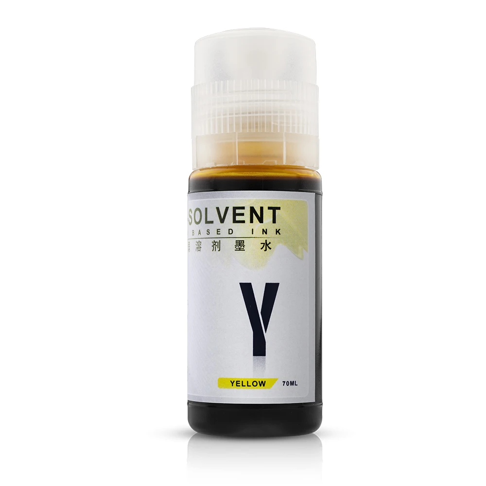 MWEI 70ML/Bottle 70ML Refill Eco Solvent Dye Ink For Epson 00X Printhead ET2700 L4150 2750 3700 3750 4750 Printer