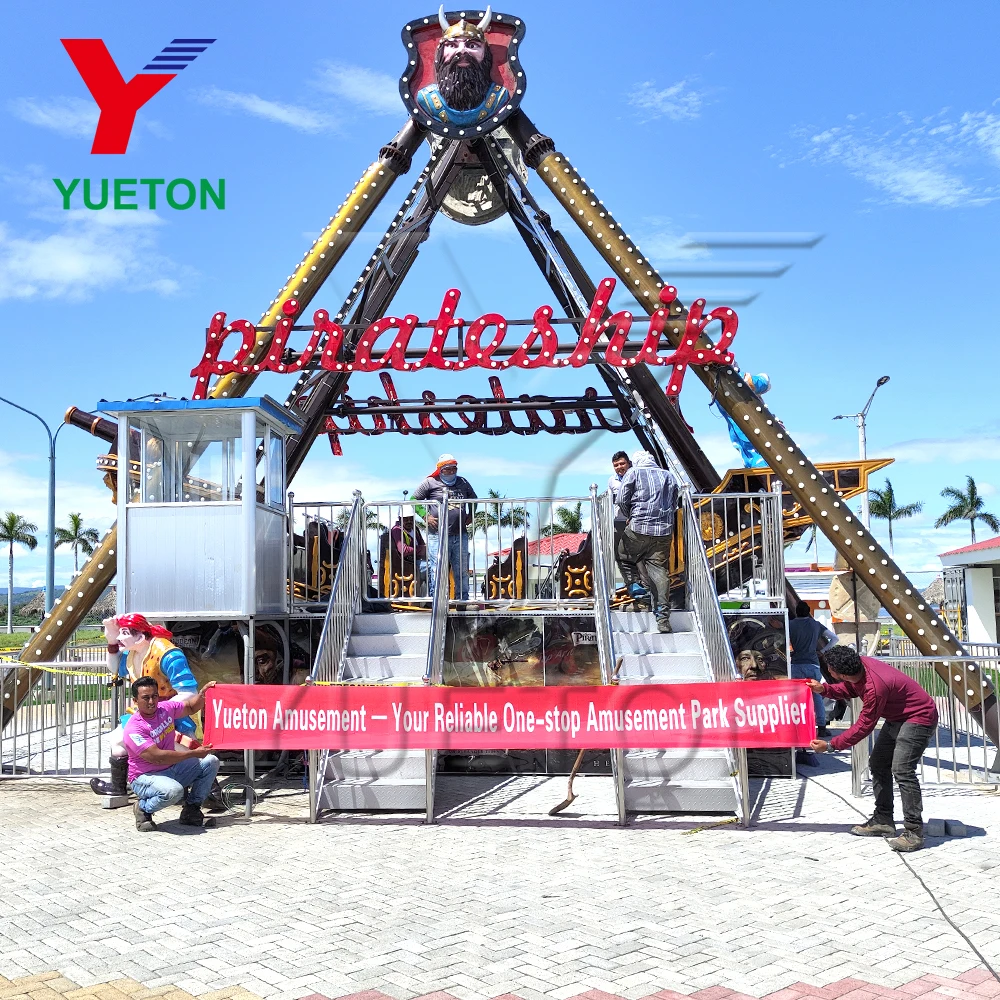 Funfair Amusement Park Thrill Ride Equipment Games Pirate Ship Rides Manufacturer Sales for Kids and Adults for Sale