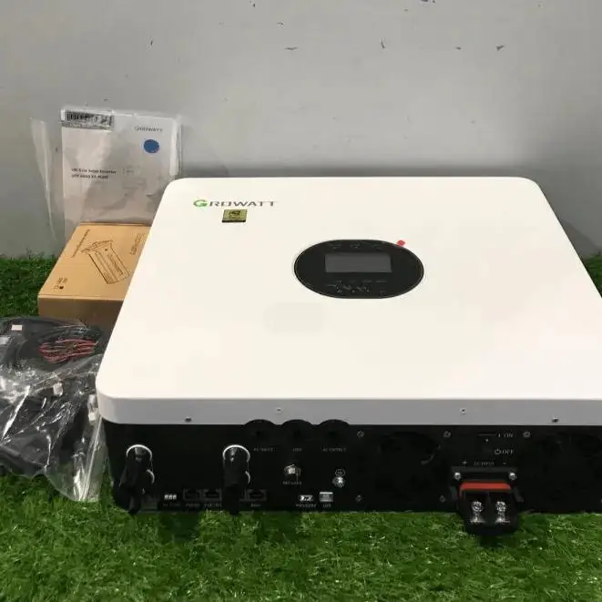 Growatt Solar Inverter SPF 6000 ES Plus Single Phase Growatt Inverter for off-Grid Solar System