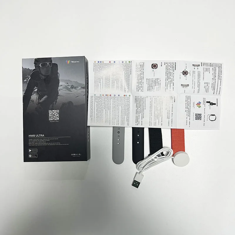 2022 Latest Smartwatch Wearfit Pro App Reloj Inteligente HW8Ultra Fitness Bands Smart Watch HW8Ultra With Call Voice