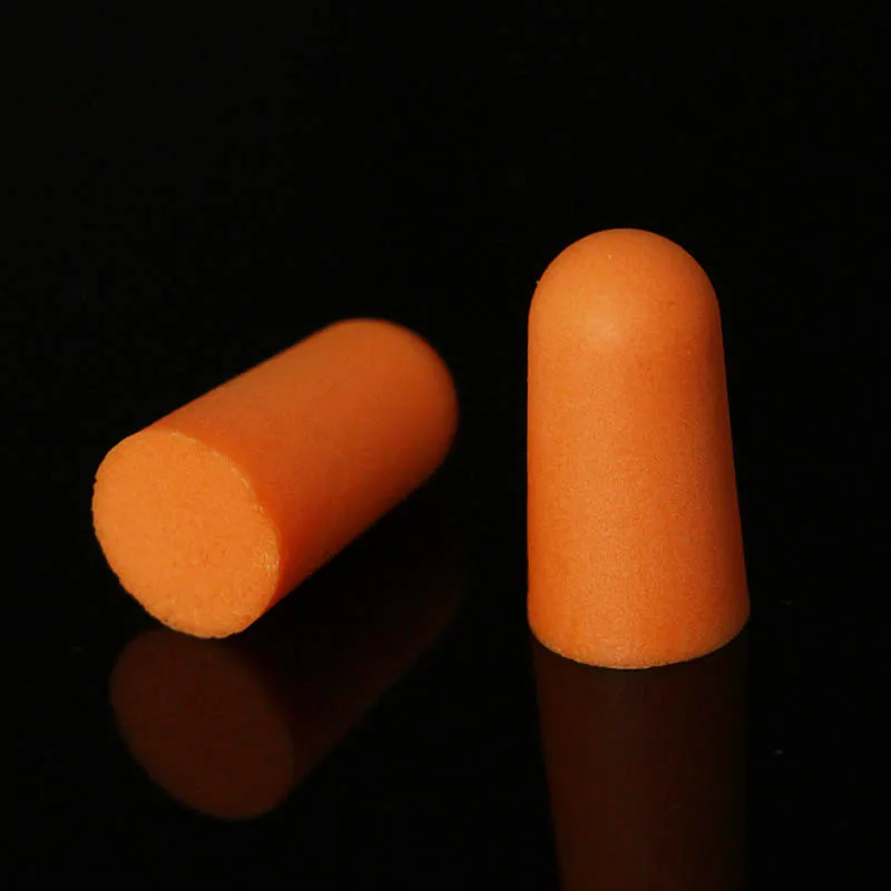 Custom Logo Soundproof Sleeping Earplugs Safety Noise Cancelling Shooting Pu Foam Ear Plugs