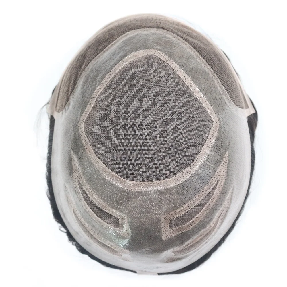 Hot Sale Durable Mono Base Toupee Hair Unit for Men