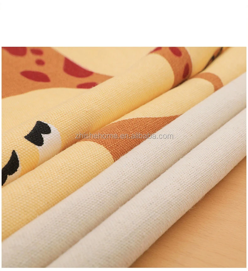 
modern 7 tiers solid wood fabric display book shelf bookcase for kids 