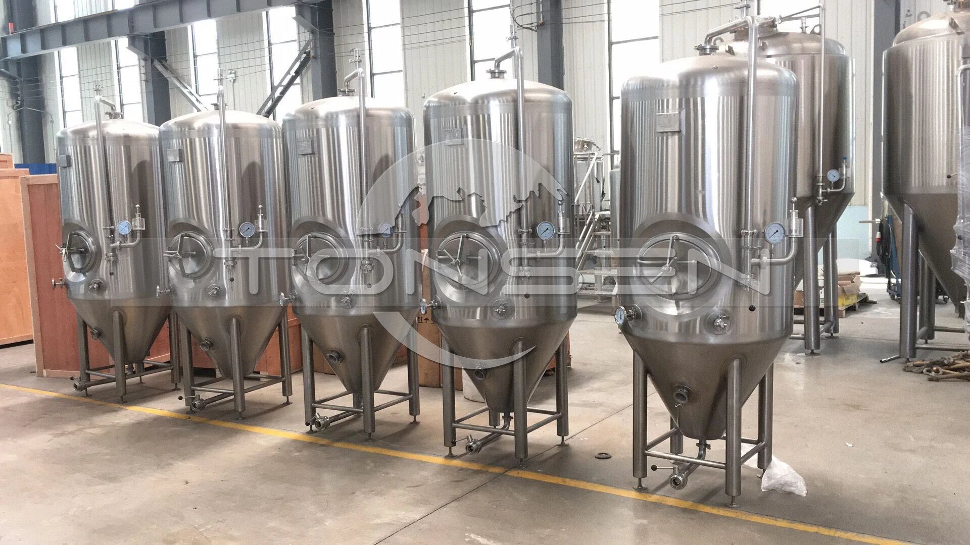 Winery equipment 3 bbl craft beer brewery machine turnkey project