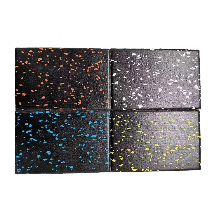 Low MOQ 15mm 40mm epdm ECO friendly non toxic tile rolls gym rubber flooring mat for
