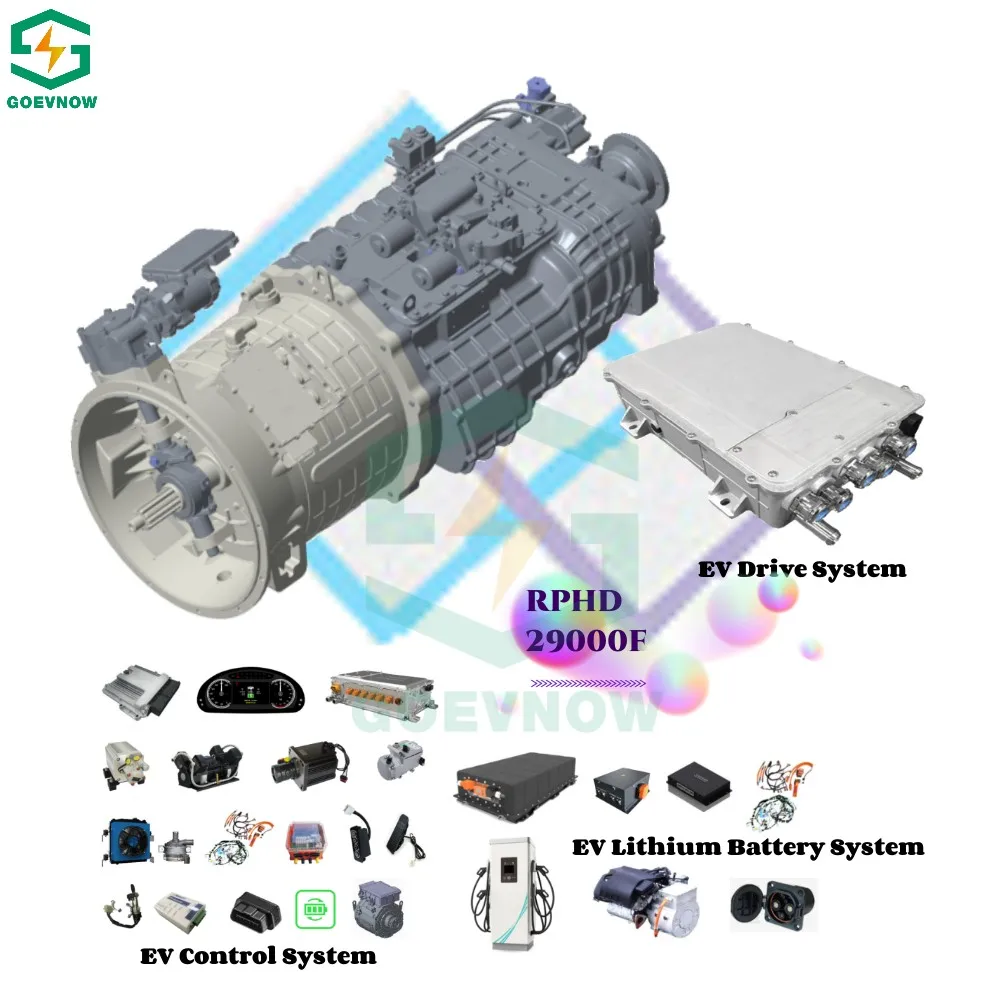 High power hybrid EV conversion kit for 60-120T mining self-unloading RPHD29000F Complete kit with automatic clutch TM motor