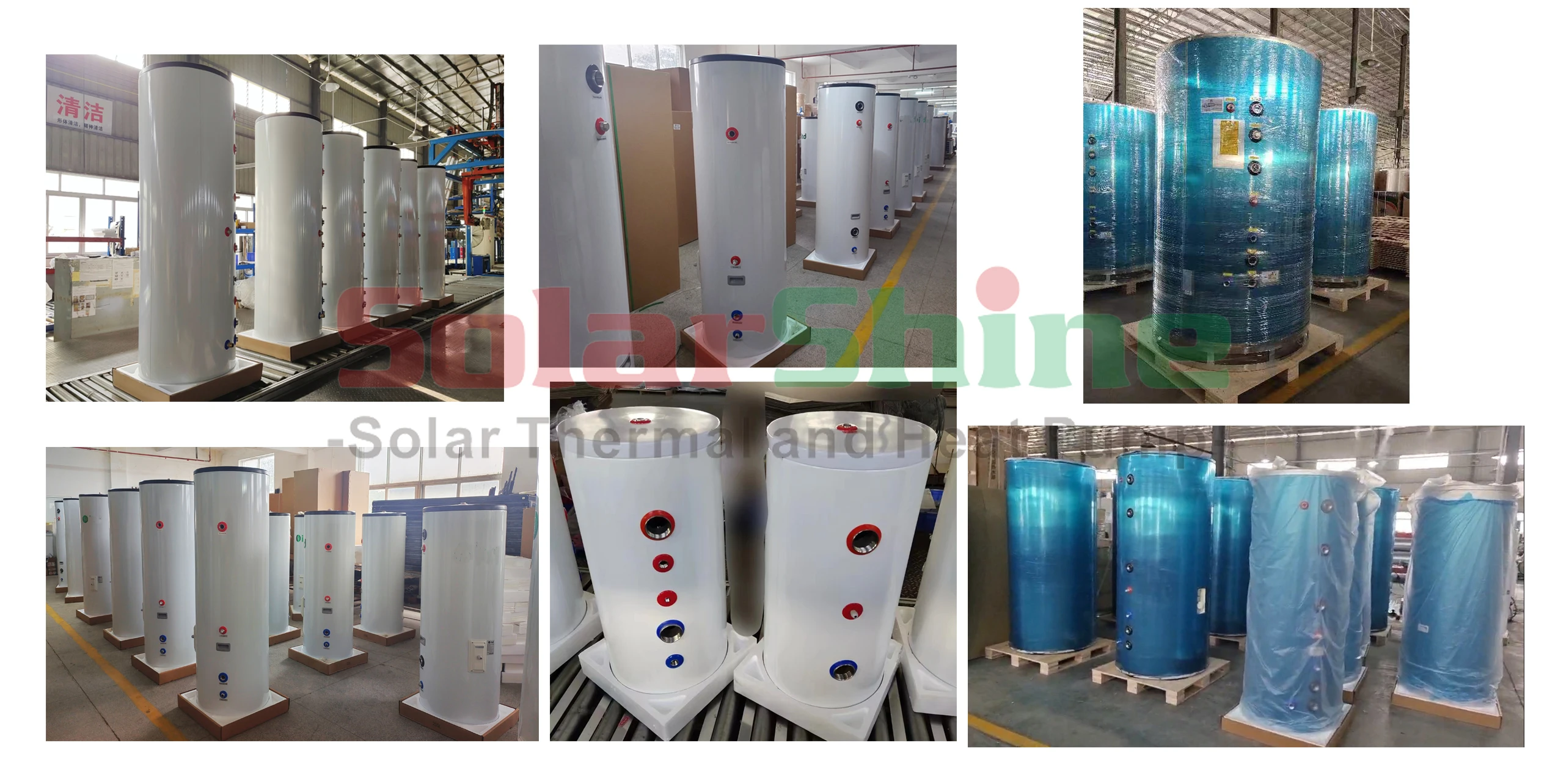 CE certified 800 liter 1000L 2000L 100 gallon hot water tank for bathroom, hotel