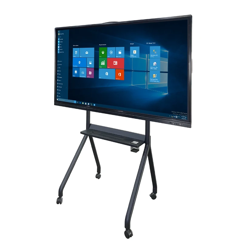 Best Price ODM 4K Android OPS Interactive Display Smart board 55 Inch Touch Screen Interactive Board