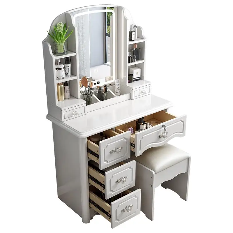 Dressing Table with Mirror and Light