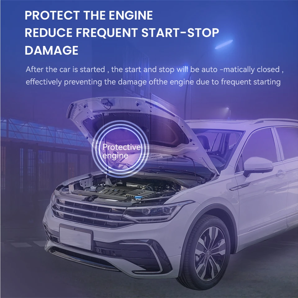 Car Auto Start And Stop Engine Off Device Sensor 3 modes Control Harness For Volkswagen MQB Jetta