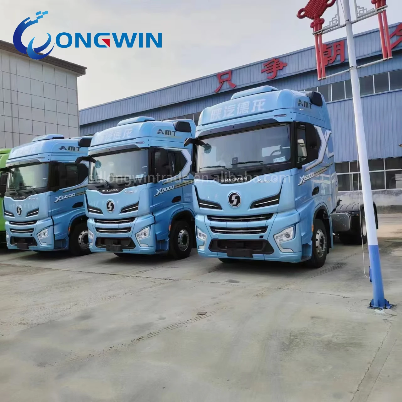 Новый старшеклассник CNG LNG Shacman X6000 6x4 10 колесный прицеп тягач цена