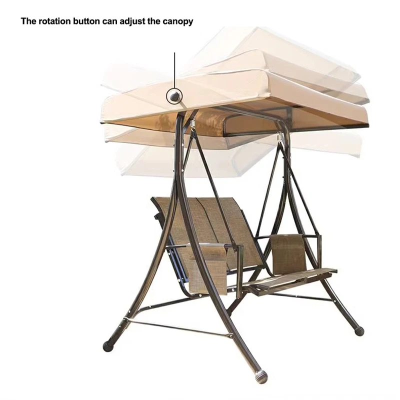 Wholesale Hanging Patio Swings Chair Waterproof and Weather Resistant Outdoor Garden Metal Swing Chair for Outside Use