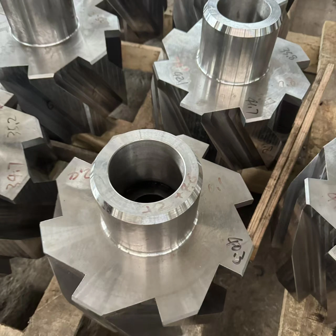 Pelton Turbine Runner Metal Wheels ODM