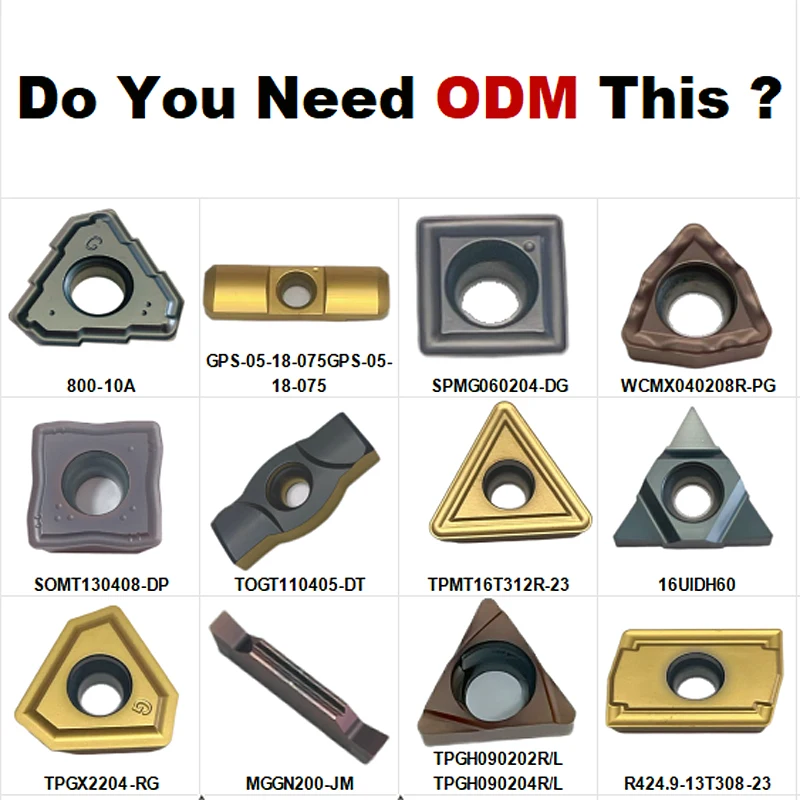High Quality R424.9-180608 -23-ZZKH03 TPMT BTA guide pads CNC Carbide Inserts deep hole drilling Insert Gun Drill Insert PVD