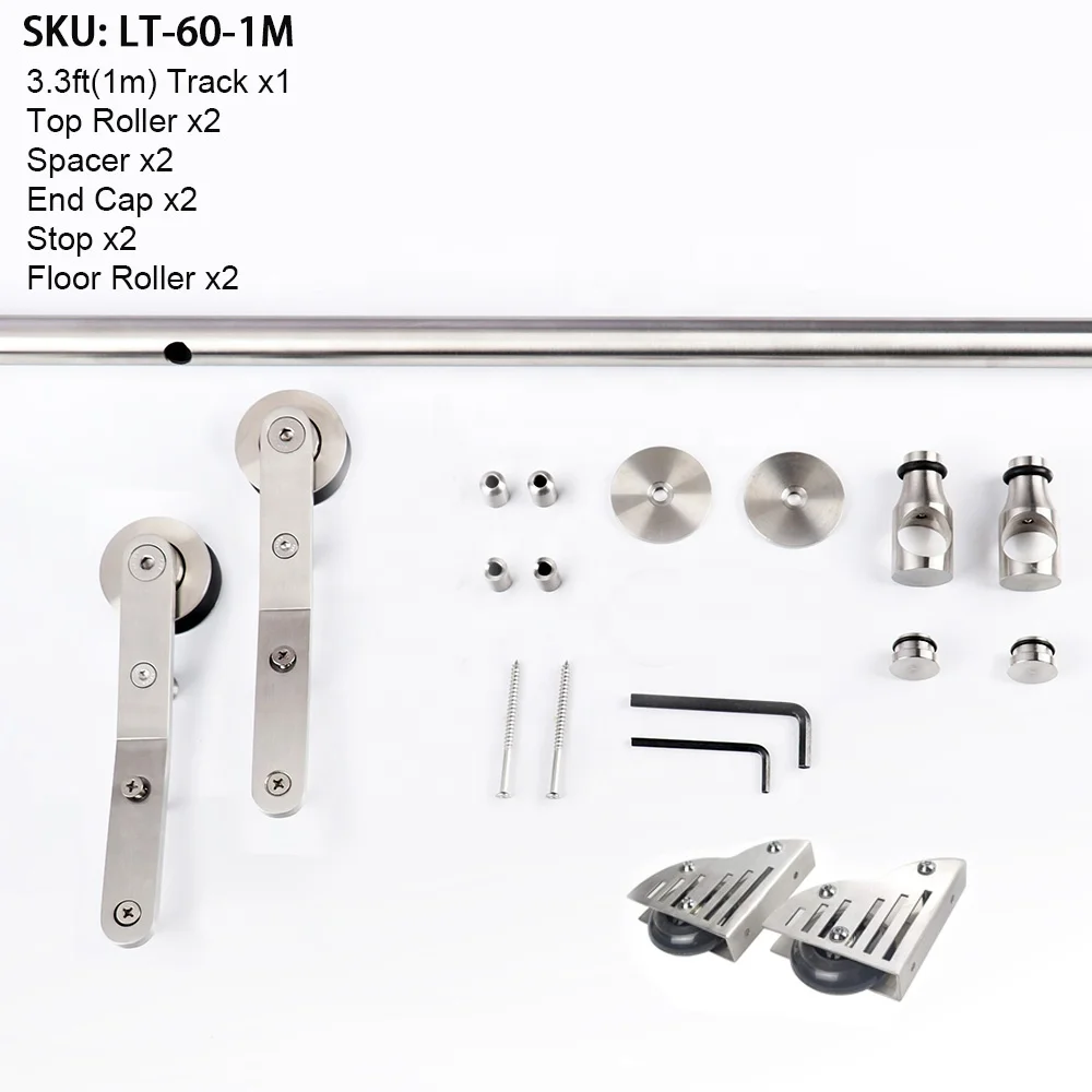 Stainless Steel Sliding Library Ladder Sliding Hardware SS304 Rolling Ladder Kit