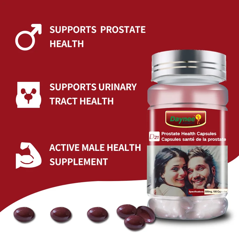 China Made High Quality Health Supplements for Men Prostate Health Male Enhancer Capsules