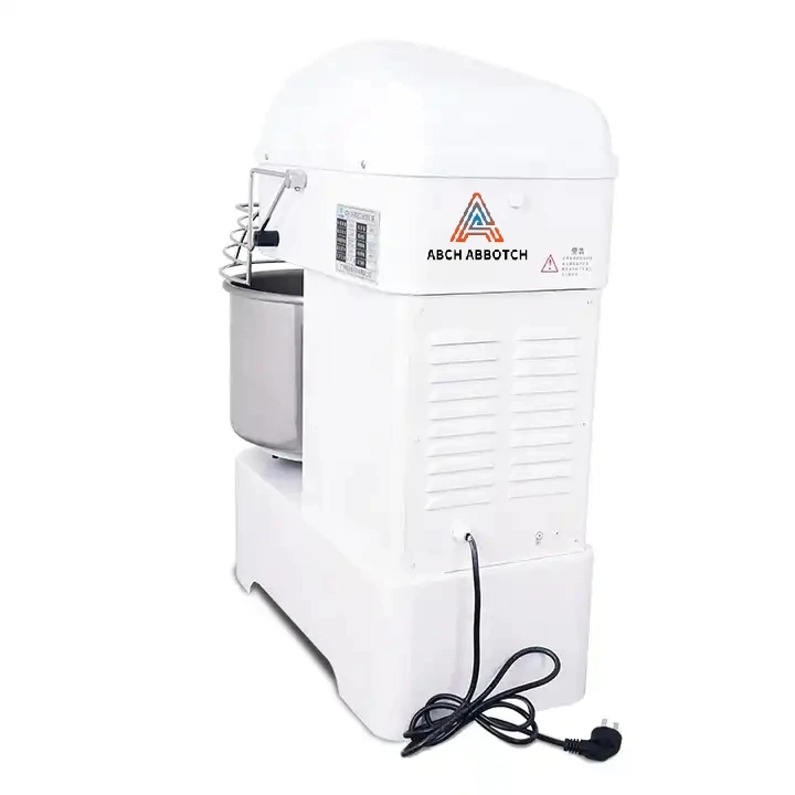 Commercial Stainless Steel 25kg Bakery Dough Mixer 20L Electric Spiral Kneading Machine Automatic Mixer for Large Dough Batches