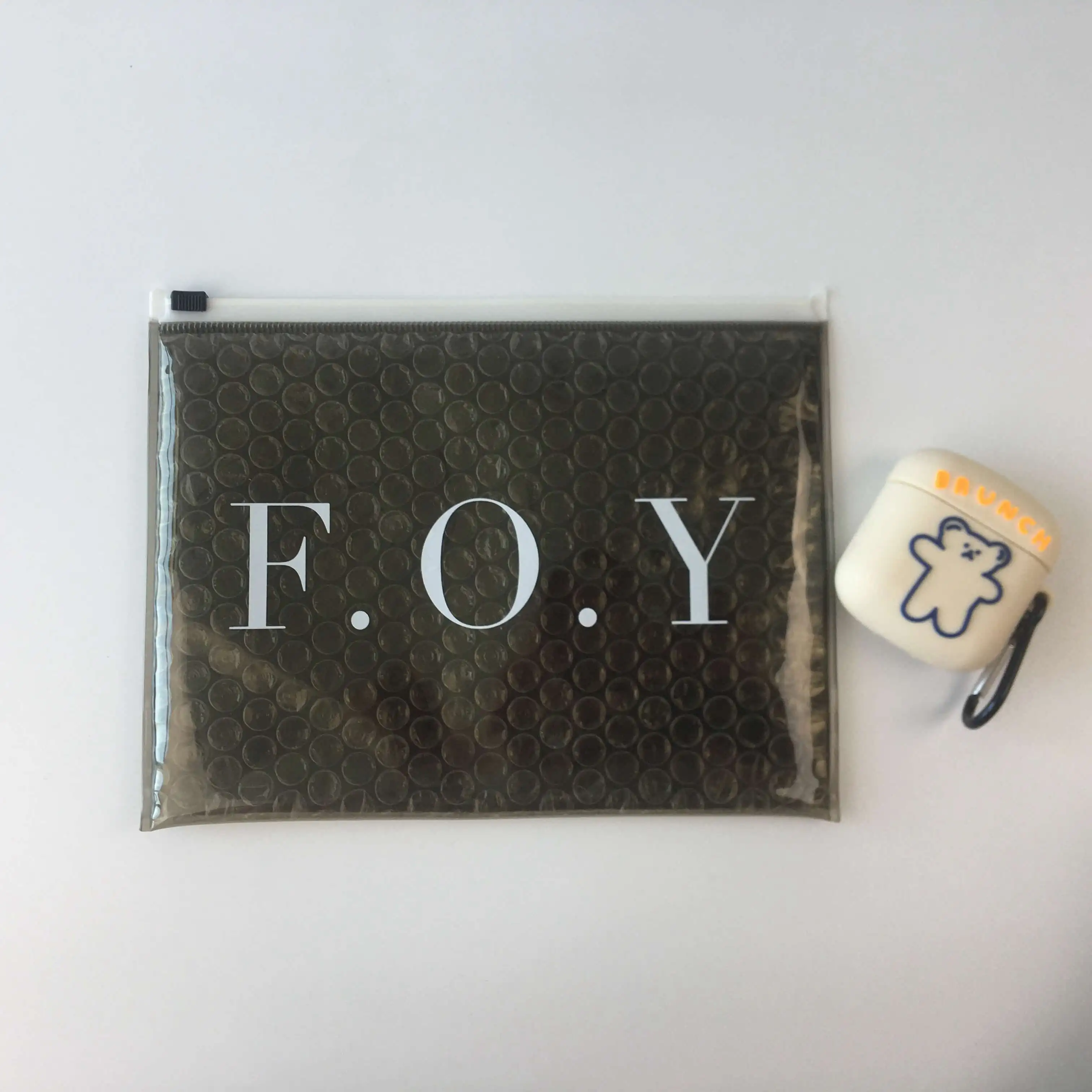 Pvc Plastic Bubble Pouch with Zipper Package