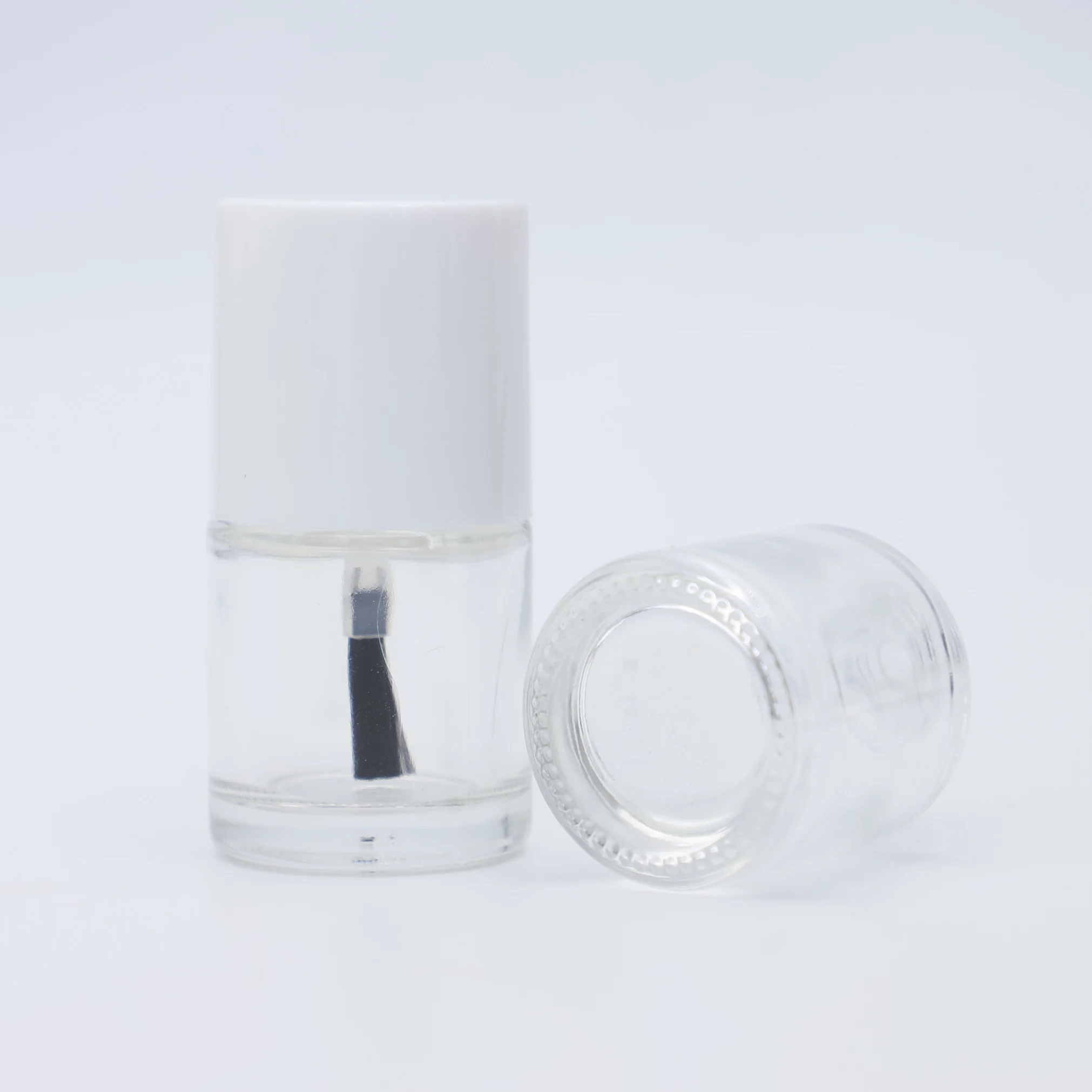 5ml Round Brush Nail Polish Glass Bottle Nail Polish Transparent Bottle