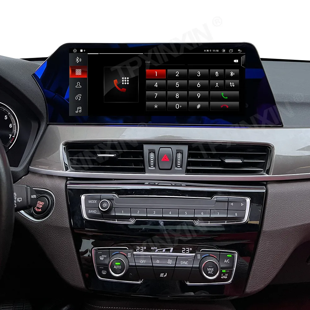 Автомобильный мультимедийный плеер автомагнитола на Android с сенсорным экраном 12 3 дюйма GPS для BMW X1 X2 2016-2017 NBT F48 F39 Carplay DSP