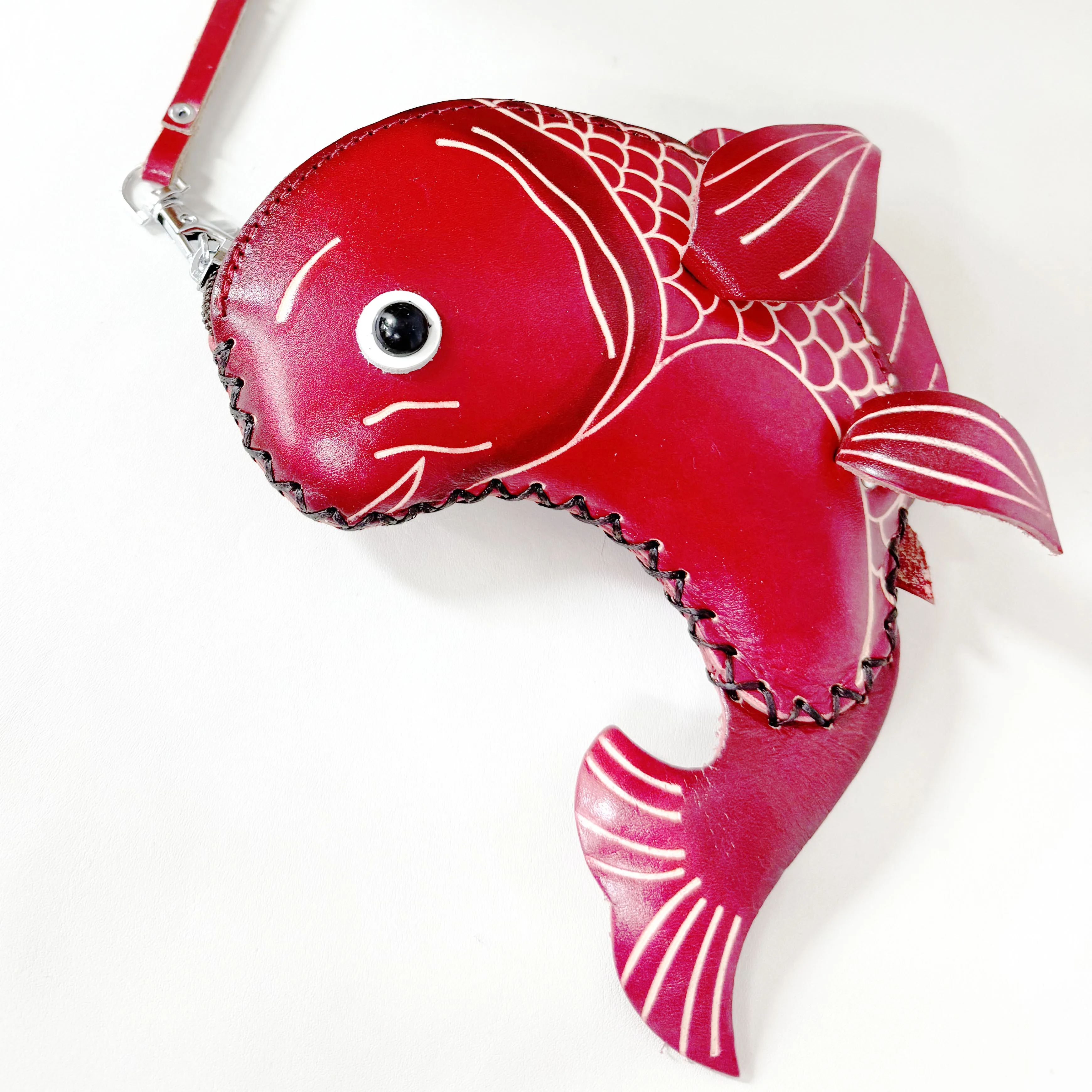 CP-009 в форме рыбы животных сублимационный мексиканский милый мини-брелок кошелек для монет