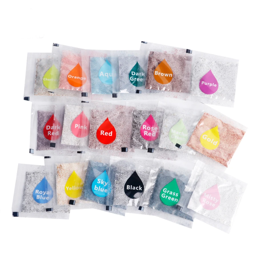 Non-Toxic Kids Toys DIY Tie Dye Party Kit one-steptie dye kit 40 color diy fabric dye powder