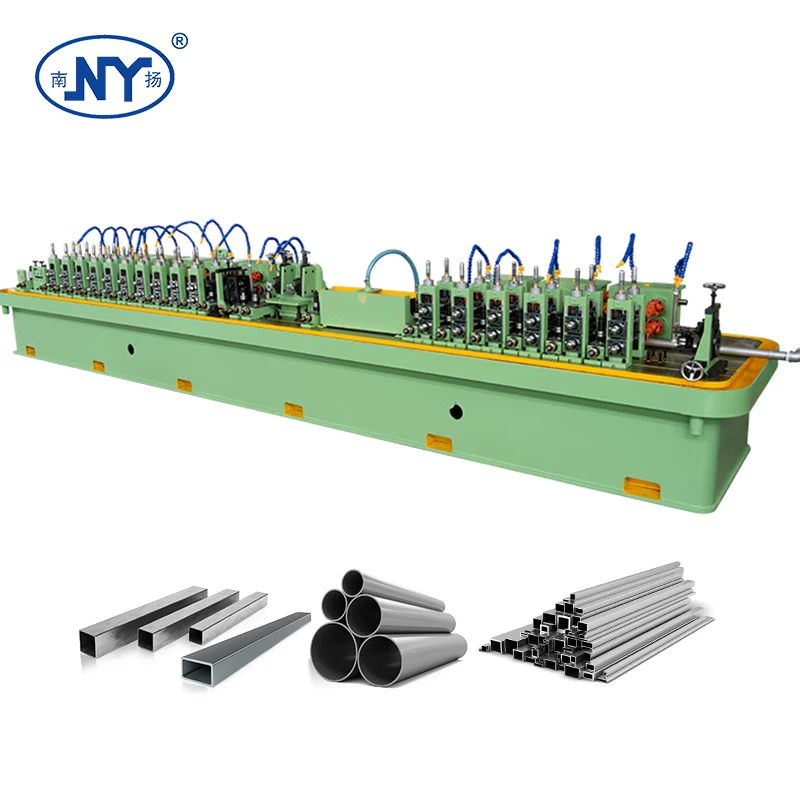 Nanyang Whosale low maintenance cost high speed pipe making machine erw tube mill line