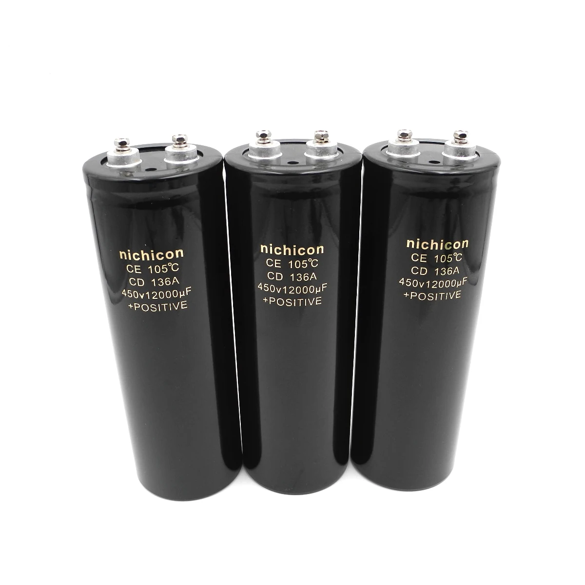 Screw Terminal Aluminum Electrolytic Capacitor 12000uF 450V 75*220mm