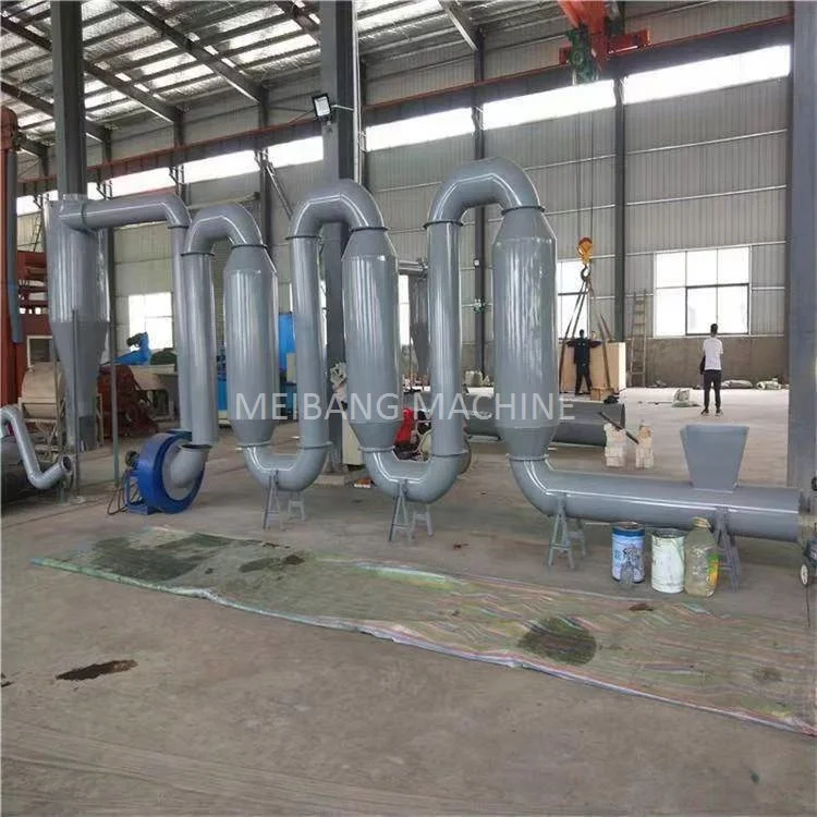 MB wet alfalfa hot airflow dryer wood sawdust drying wood chip dryer wood chip powder bend pulse dryer 300KG/H