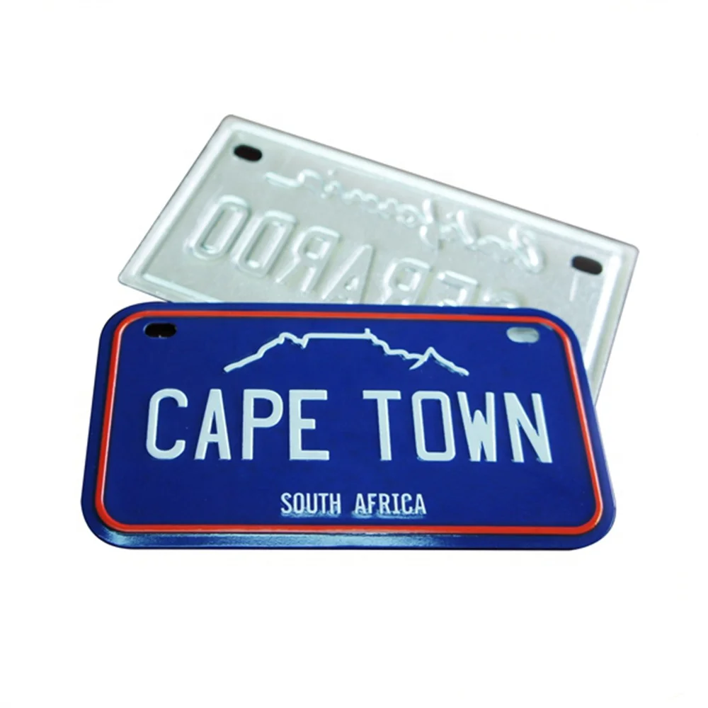 Custom 3d design chrome silver metal car logo badges emblems