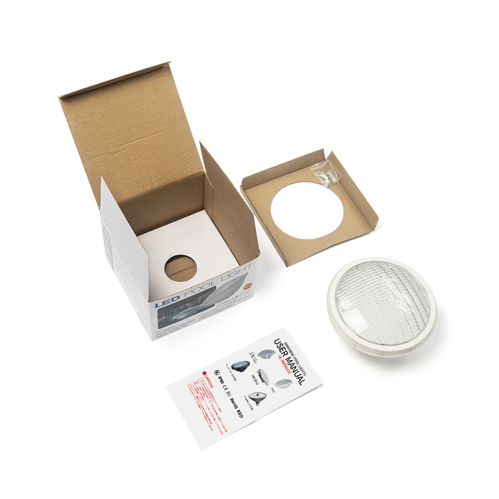 Outdoor Anti UV 12 Volt Warm White 3000K LED swimming Pool Lighting Fixture