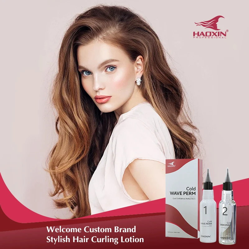 HAOXIN Professional Salon Use Ammonia Free Korea Curly Perm Lotions Liquid Hair