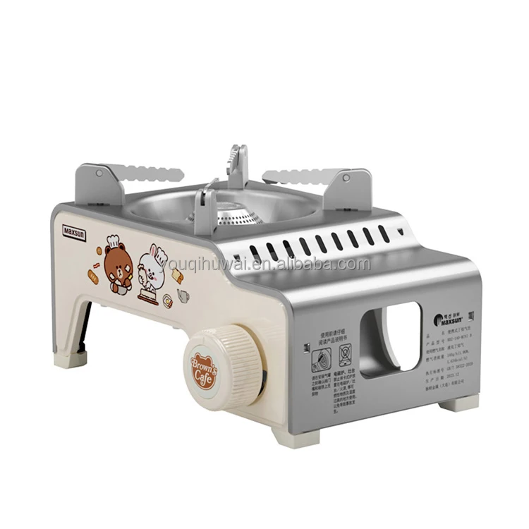 mini portable camping stove 1900w butane gas stove outdoor camping stove