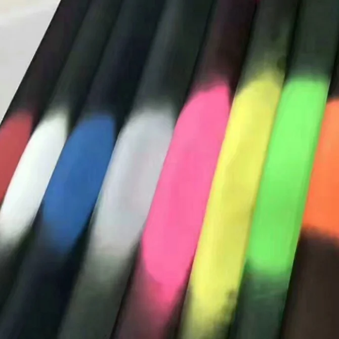 Popular Custom Size Geometric Pattern Thermochromic Faux PU Leather Sheet For Hair Bows Accessories