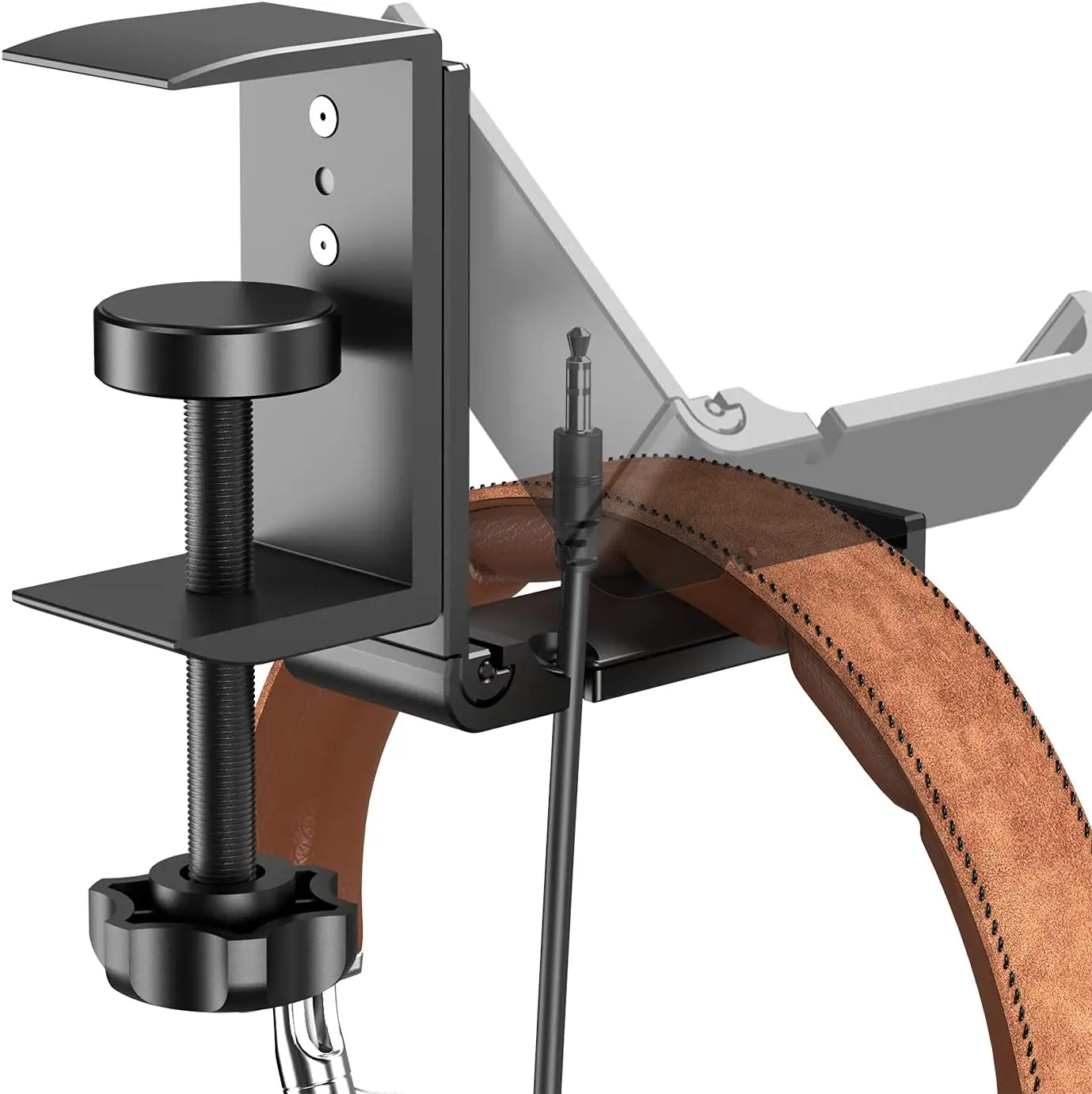 Заводская горячая Распродажа кронштейн Настольный Универсальный держатель для наушников/гарнитуры Подставка для наушников