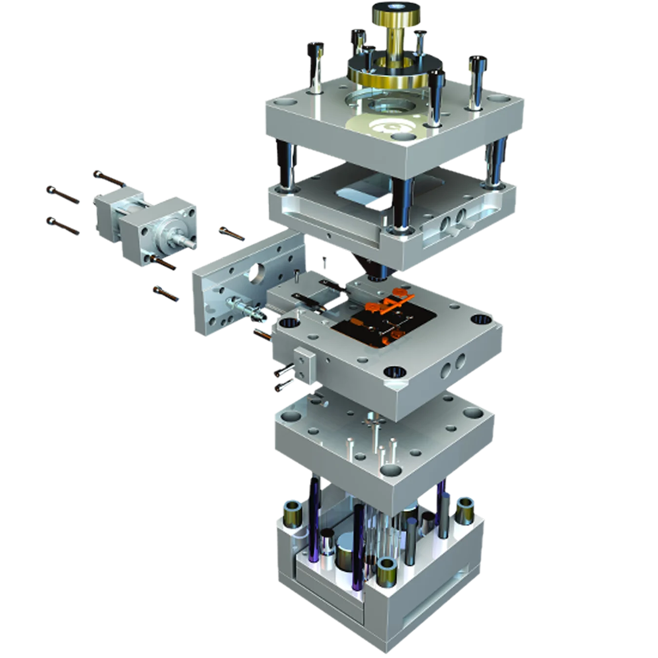 High qualities Automobile head lamp signal lamp parts made from plastic injection mold