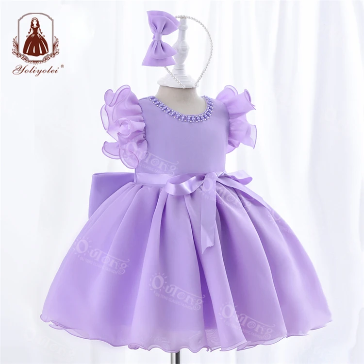 Outong Yoliyolei Wholesale Girls, Casual Dress 16 anni bambini vestito bianco bambino estate bambino matrimonio bambini Dresses/