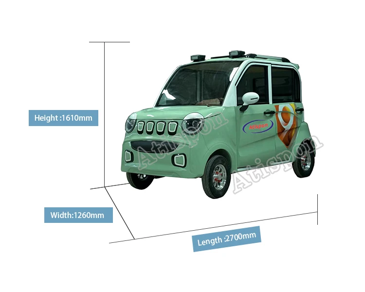 Chinese  Manufacturer  Ev Electric  Mini Car With 4 Seater Mart  Auto Without Driving Licence For Adults