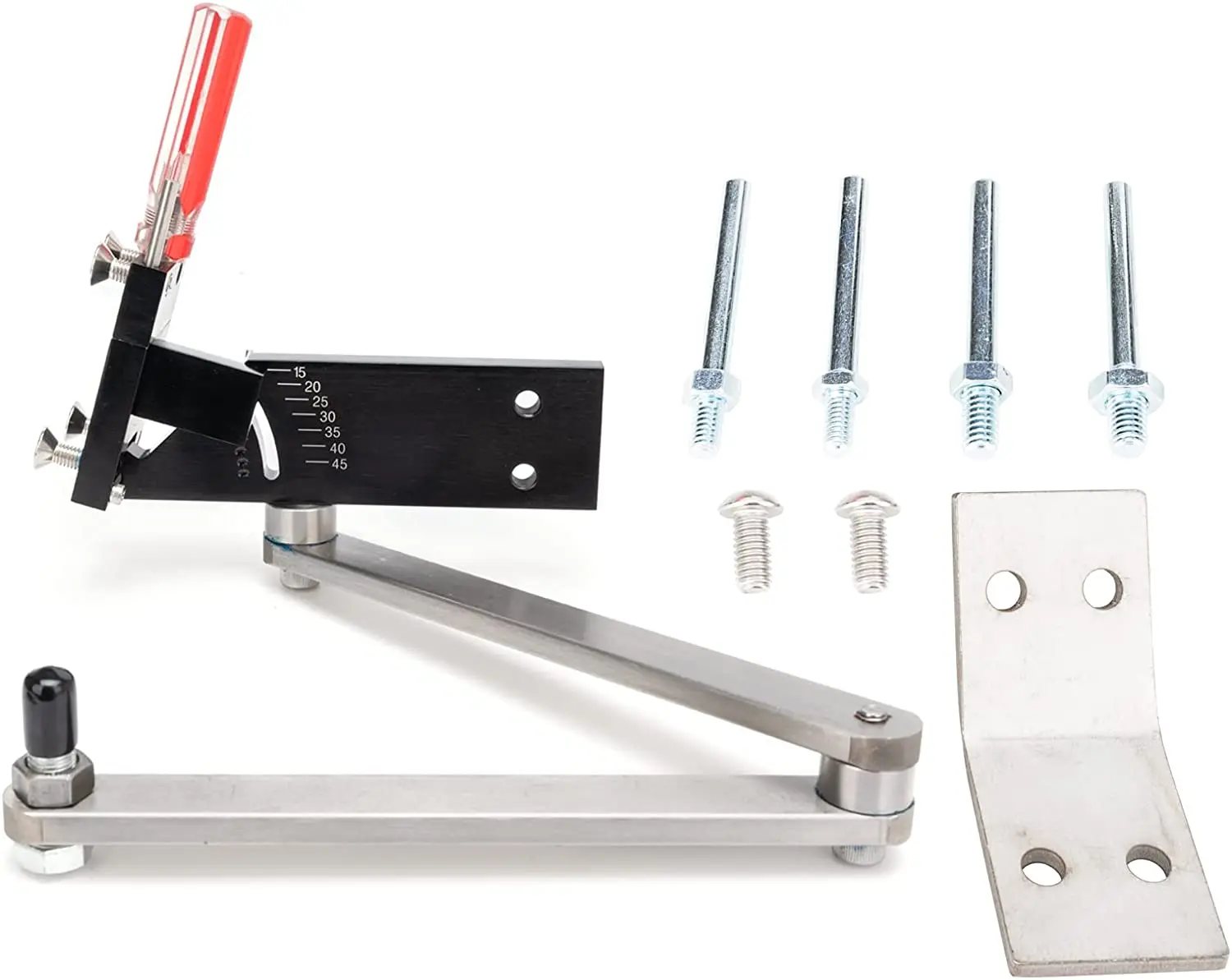 American lawn mower blade sharpeners are used with straight and standard lawn mower blades 15-45 degree