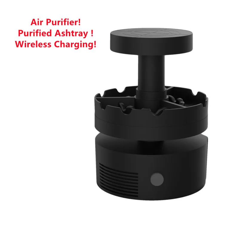 Магнитная левитационная кукла с дисплеем для снятия напряжения беспроводная супер зарядкой Бездымная Прямая поставка очиститель воздуха индивидуальная пепельница