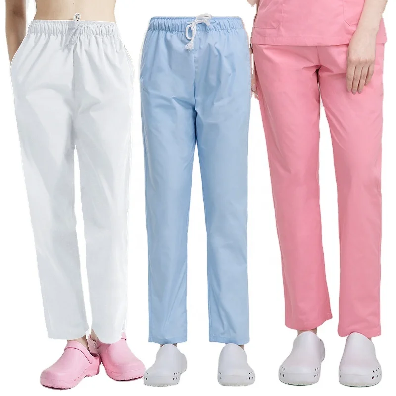Hospital Uniform Medical Scrub Spandex Stretch Uniformes Medico Nursing Scrubs Uniforms Wholesale for The trousers