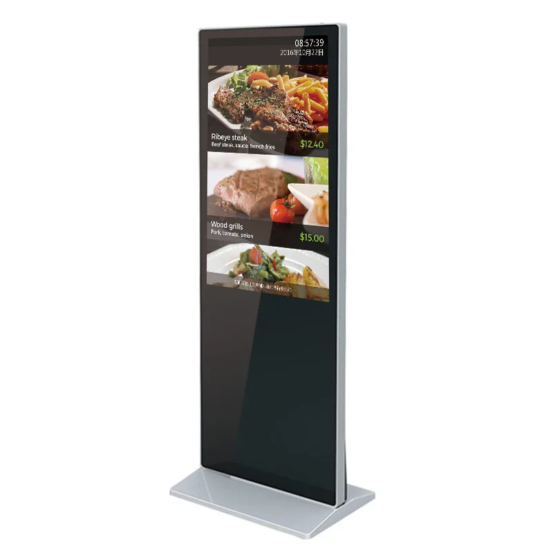 1080P 4GB RAM RK3568 Interactive Kiosk LCD Digital Hotel Mall Lobby Advertising Display