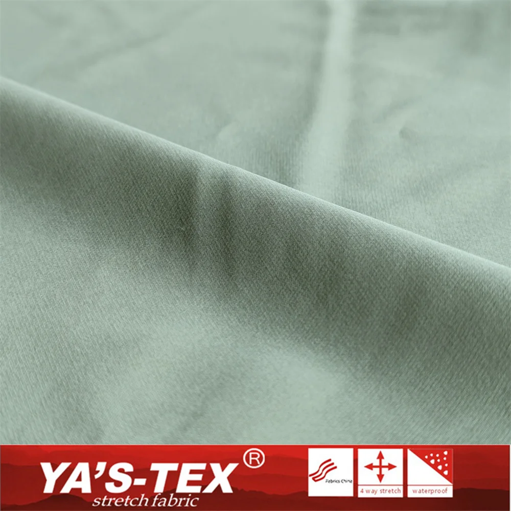 Graphene Polyester Spandex Cool feeling yarn Quick-dry Anti-UV Far infrared functional Tear-Resistant fabric for Garment