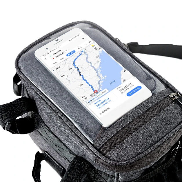 Outdoor Sports Cycling Equipment Reflective Mark Bicycle Pannier Front Tube Basket Waterproof Bike Handlebar Bag