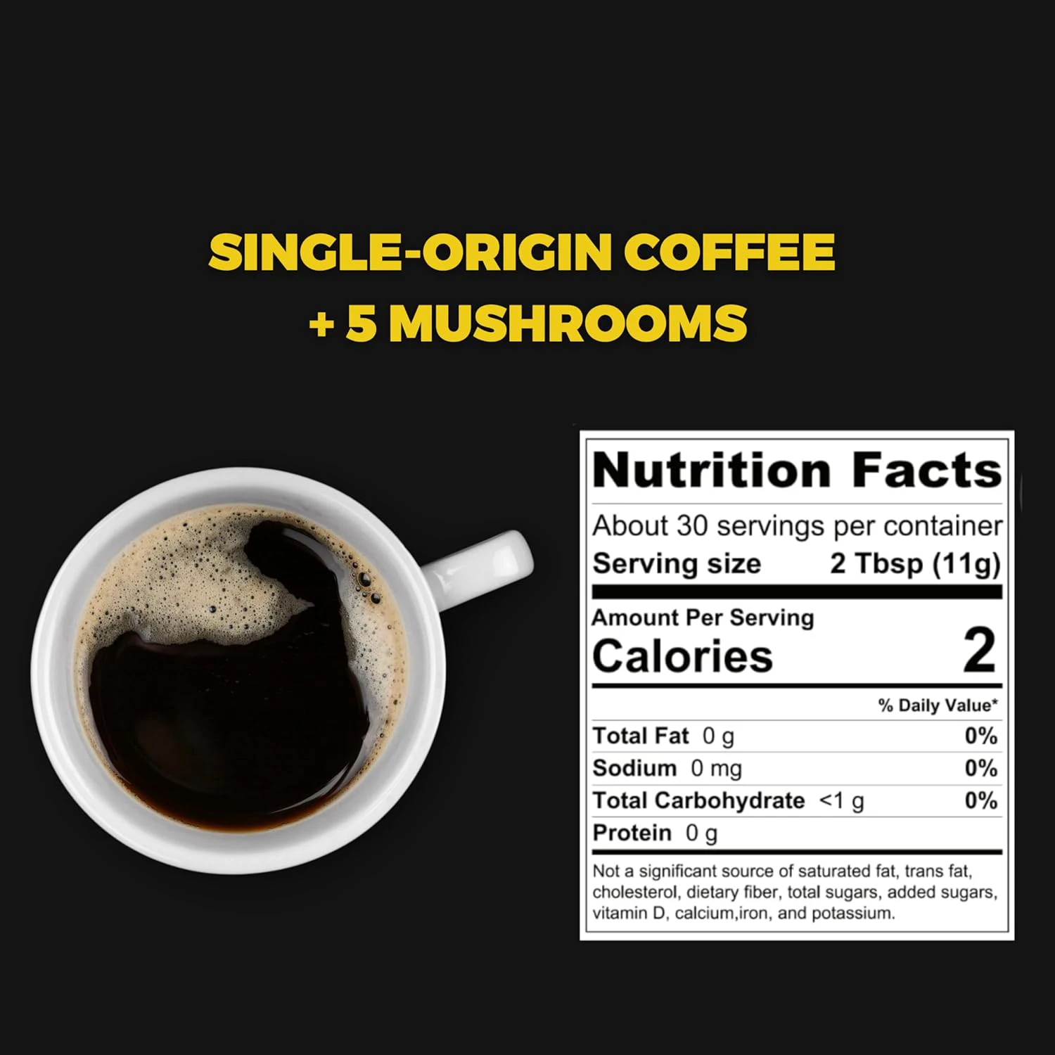 OEM Superfood Mushrooms Reishi Chaga Maitake Shiitake Turkey Tail Blend Mushroom Coffee Powder